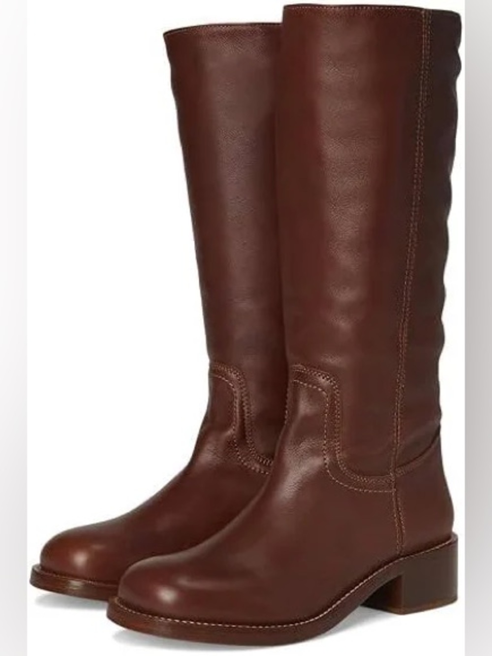 Steve Madden Riggs Chestnut Leather